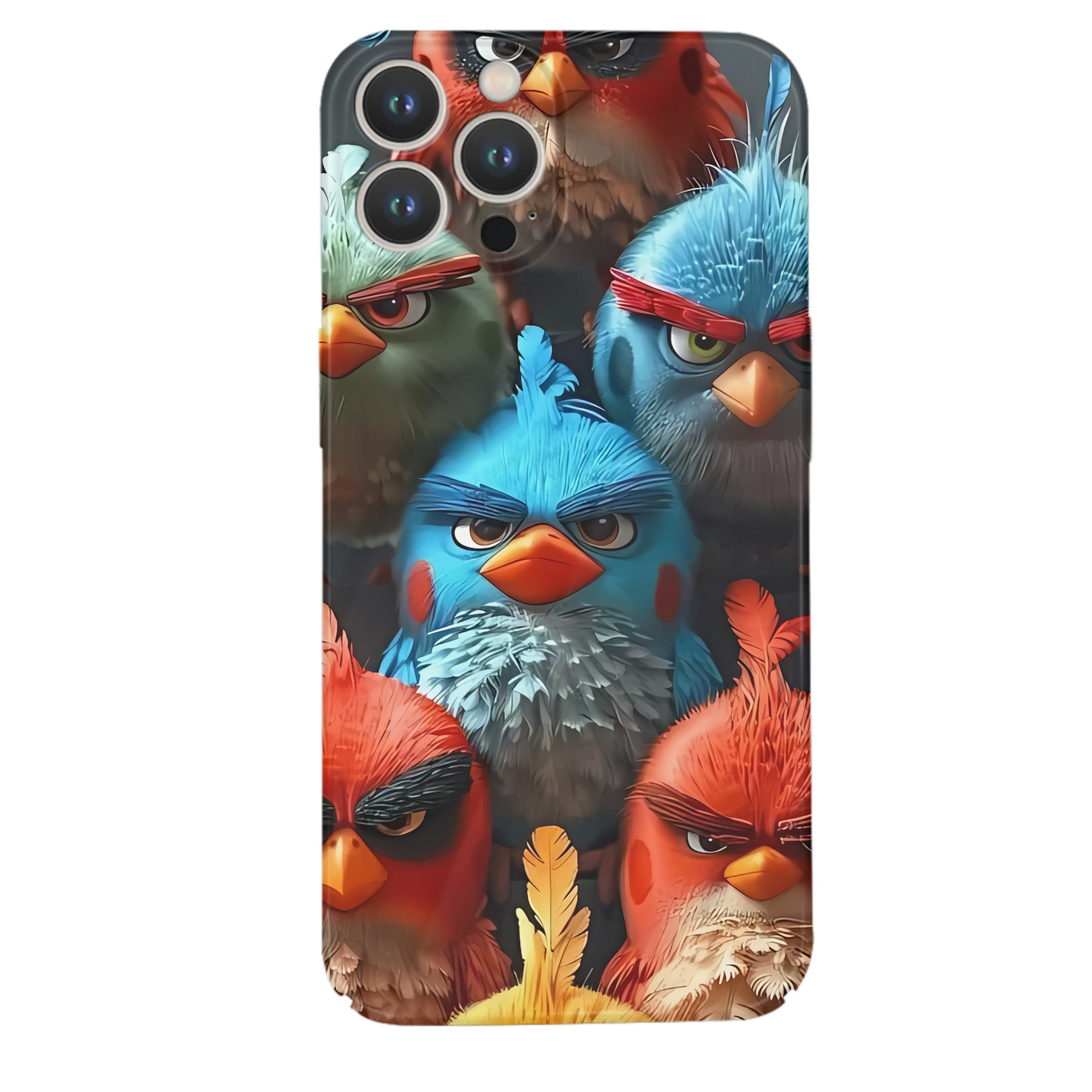 （画像用） Angry Birds アングリーバード 【iPhone 14シリーズ対応】ハードケース